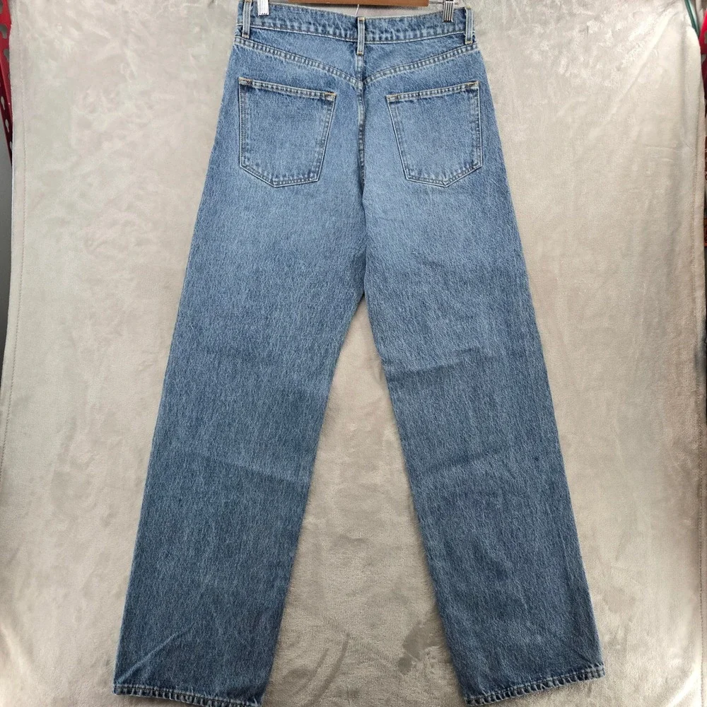 NWT Imogene + Willie Womens 28 Edie Mayfield Jeans Blue High Rise Straight Leg